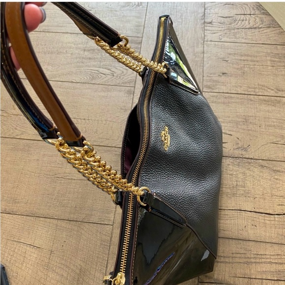 Coach Ava Tote. Classy. With a beautiful pebble leather feel! - Picture 2 of 9